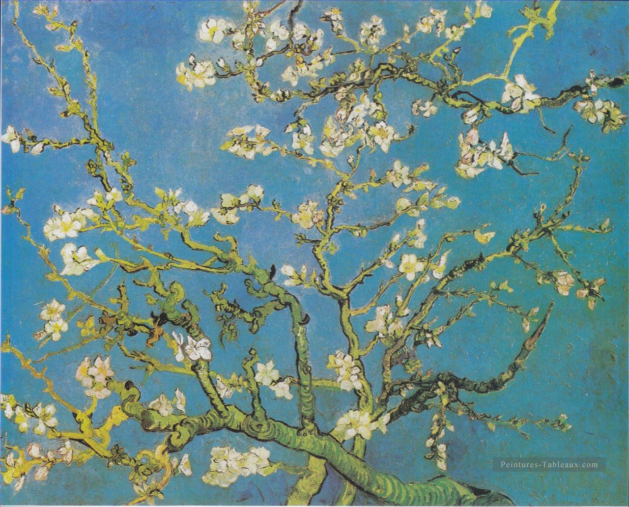 Branches à la fleur d’amandier 2 Vincent van Gogh Fleurs impressionnistes Peintures à l'huile